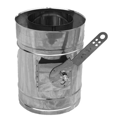 

Регулятор тяги дымохода Ø 300/360 мм нерж/оц 0,5 мм