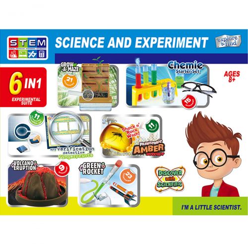 

Исследовательская лаборатория "Science and Experiment" 6 в 1