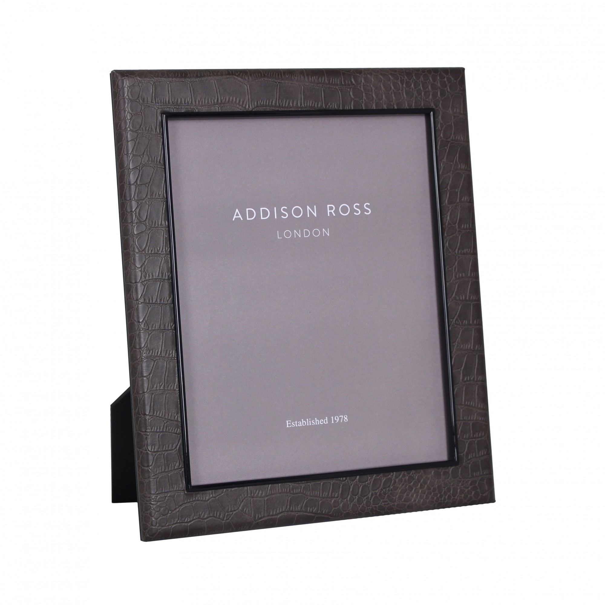 

Фоторамка Addison Ross 10х15 см коричневый под крокодила