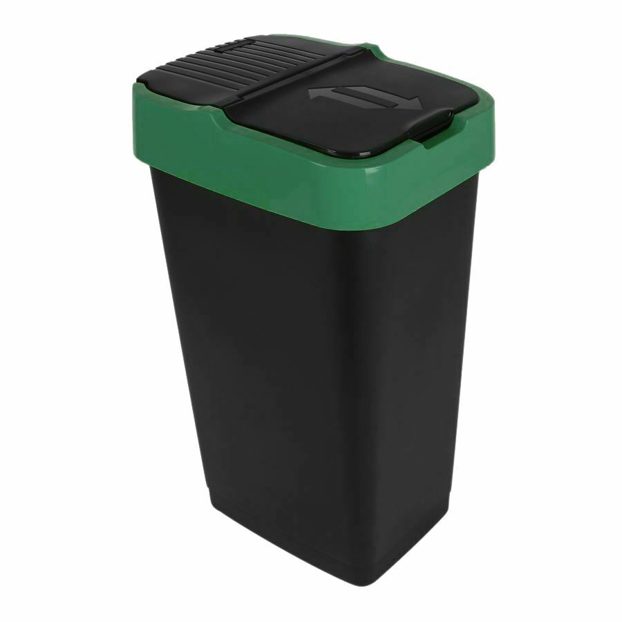 

Ведро для мусора Heidrun RECYCLING 60л, 40*33*67см Зеленая крышка (HDR-1345_2)