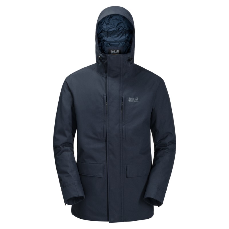 

Куртка утепленная WEST COAST JACKET Jack Wolfskin 1110811-1010  Синий, Куртка утепленная WEST COAST JACKET Jack Wolfskin 1110811-1010 M Синий