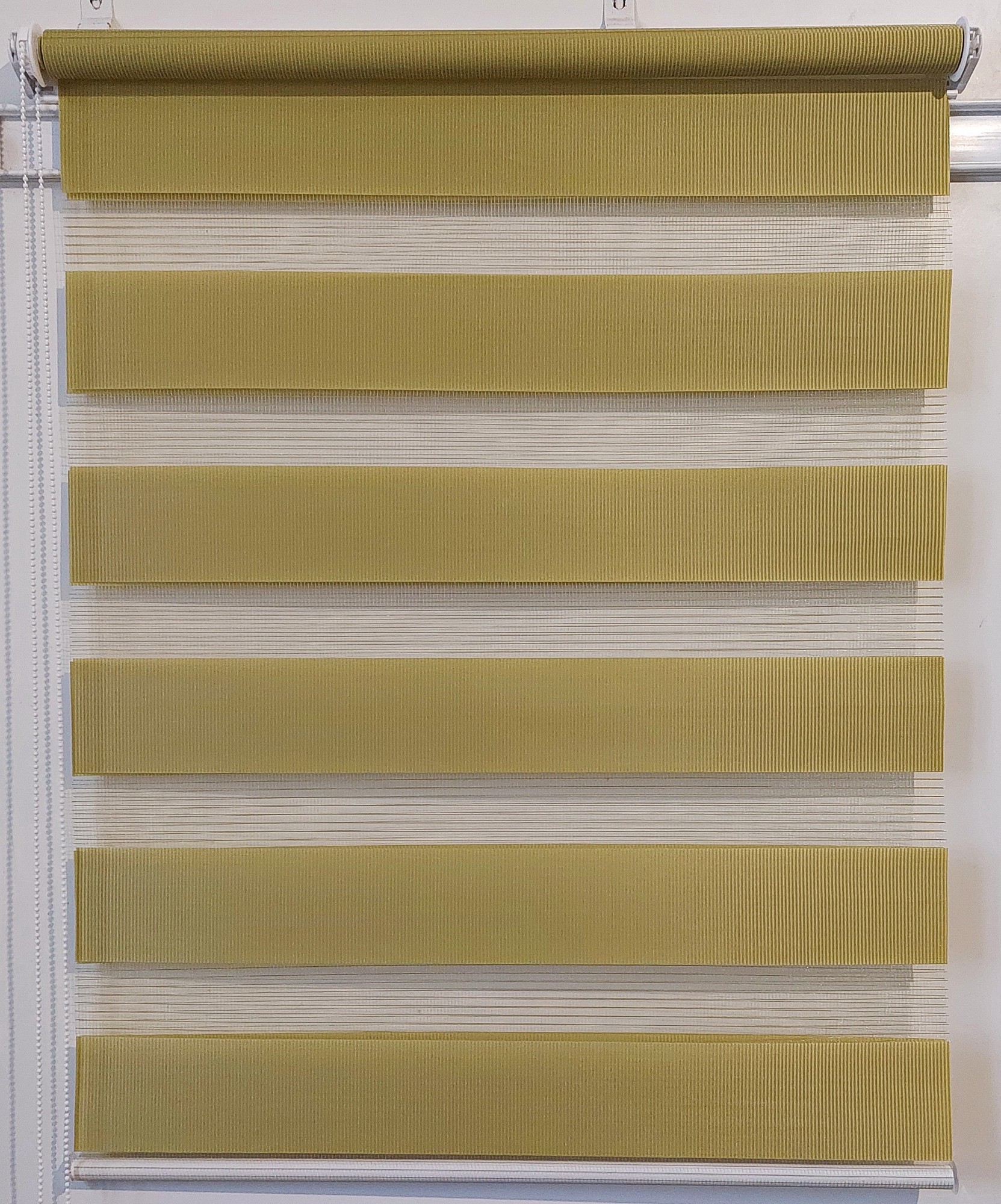 

Рулонная штора Miranda День-ночь ВМ-1206 112,5*130 см Горчичный