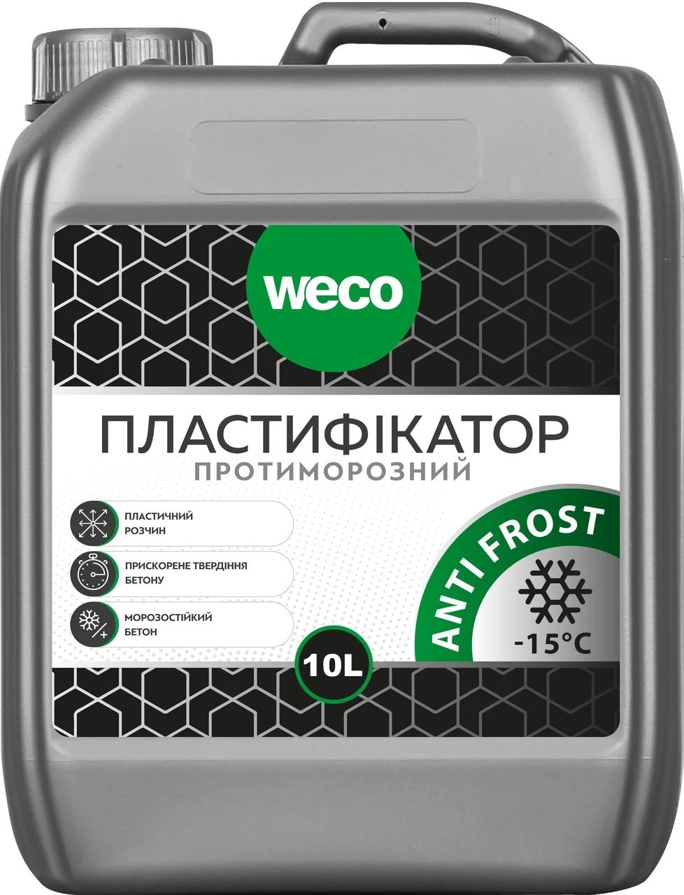 

Пластификатор противоморозный Weco Anti Frost 10 л