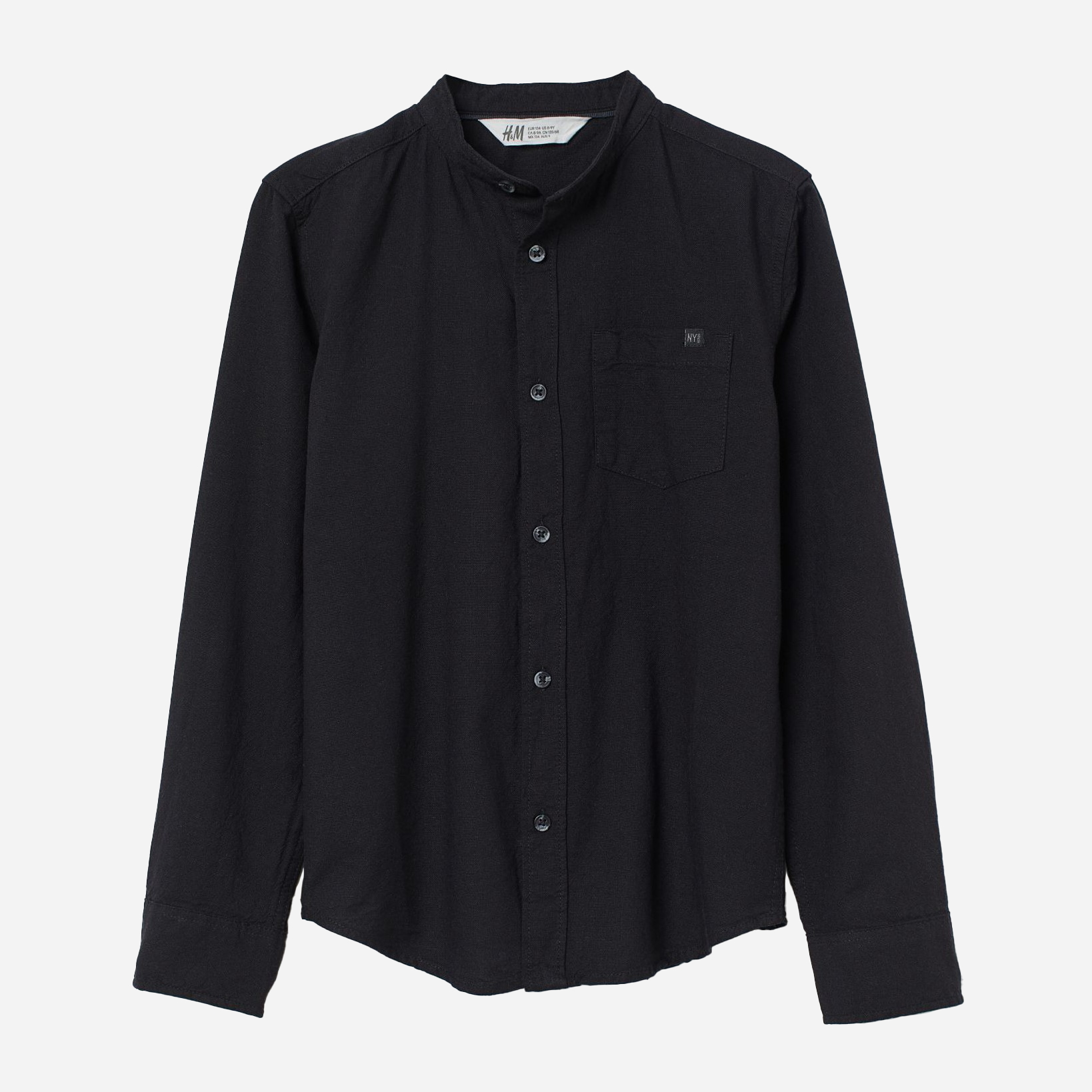 

Рубашка H&M 711-744239 140 см Черная