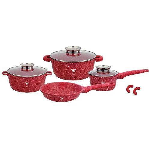 

Набор кухонной посуды из алюминия с мраморным покрытием Top Kitchen TK00075 11 предметов Np