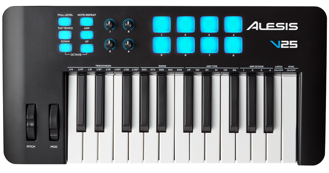 

MIDI-клавиатура Alesis V25 MKII