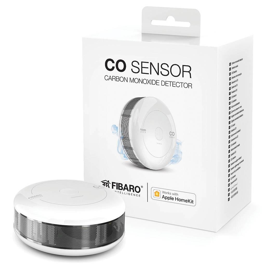 

Датчик утечки угарного газа Fibaro CO Sensor для Apple HomeKit Белий