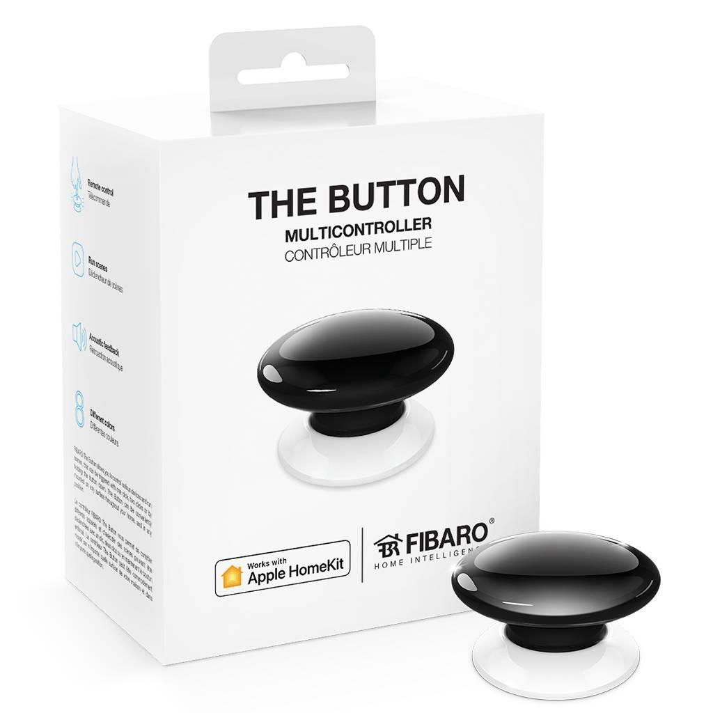 

Кнопка управления Fibaro The Button black (Черный) для Apple HomeKit