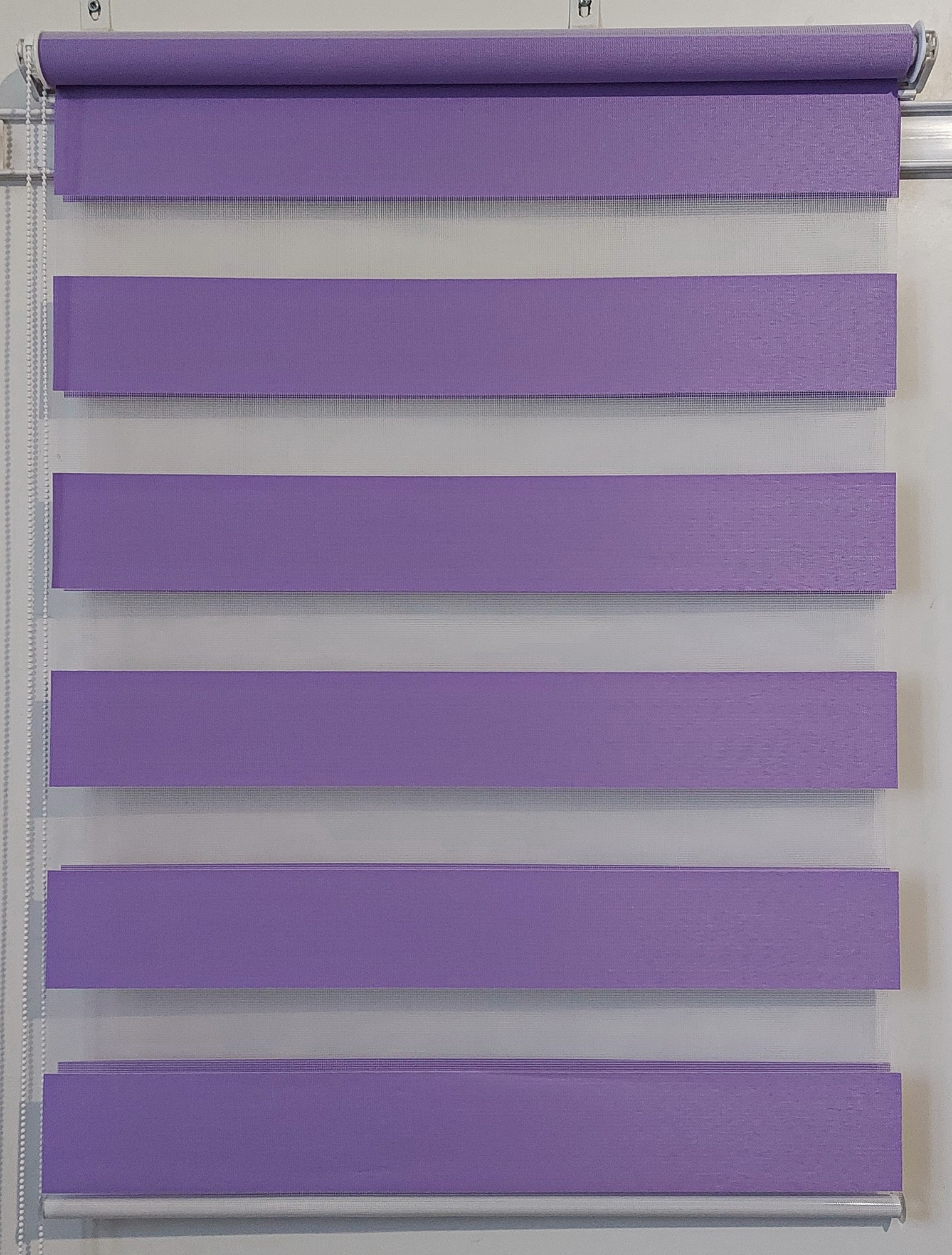 

Рулонная штора Miranda День-ночь Z-073 50*130 см Сиреневый