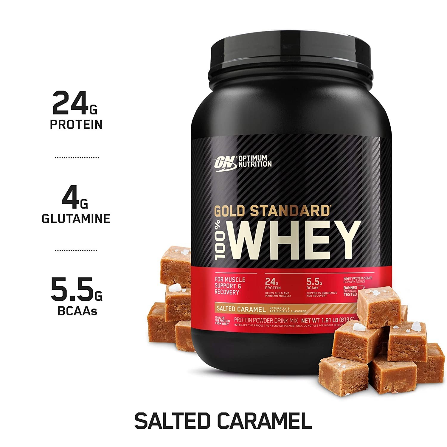 

Протеин Optimum Nutrition 100% Whey Gold Standard Salted Caramel (819 г) (00114-15)