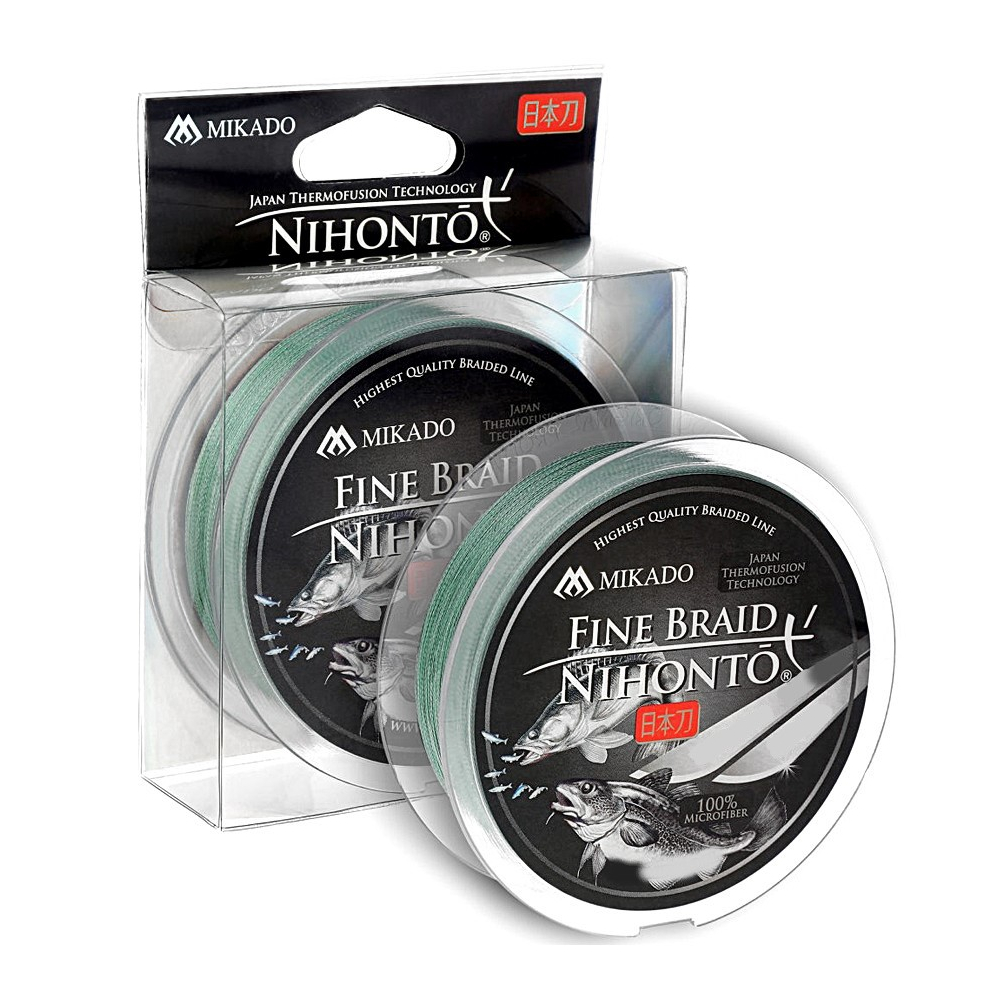 

Шнур Mikado Nihonto Fine Braid 150m 0.35mm 33.4kg green (Z19G-035)