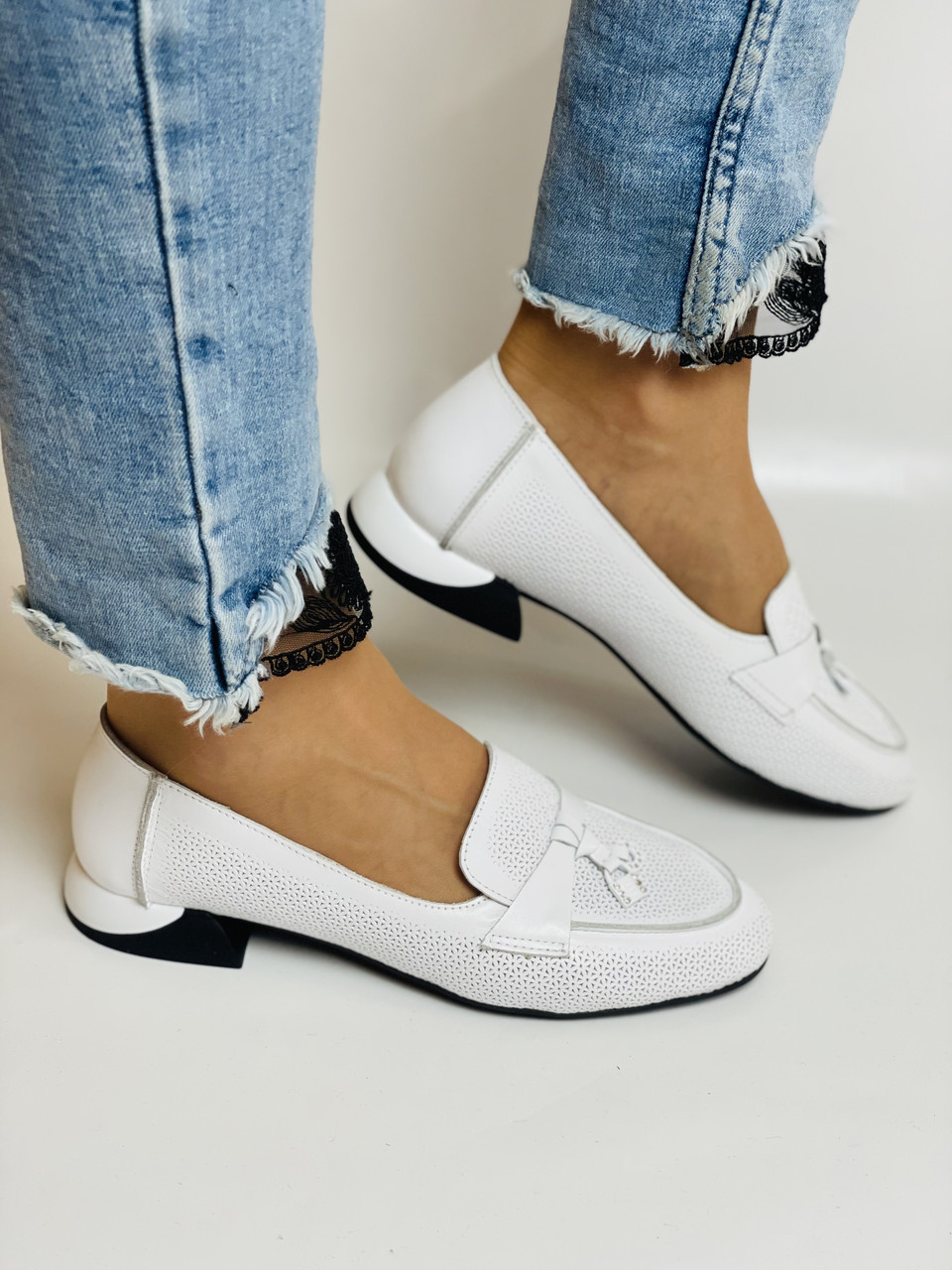 

Женские лоферы Ripka 39 Белые 2601