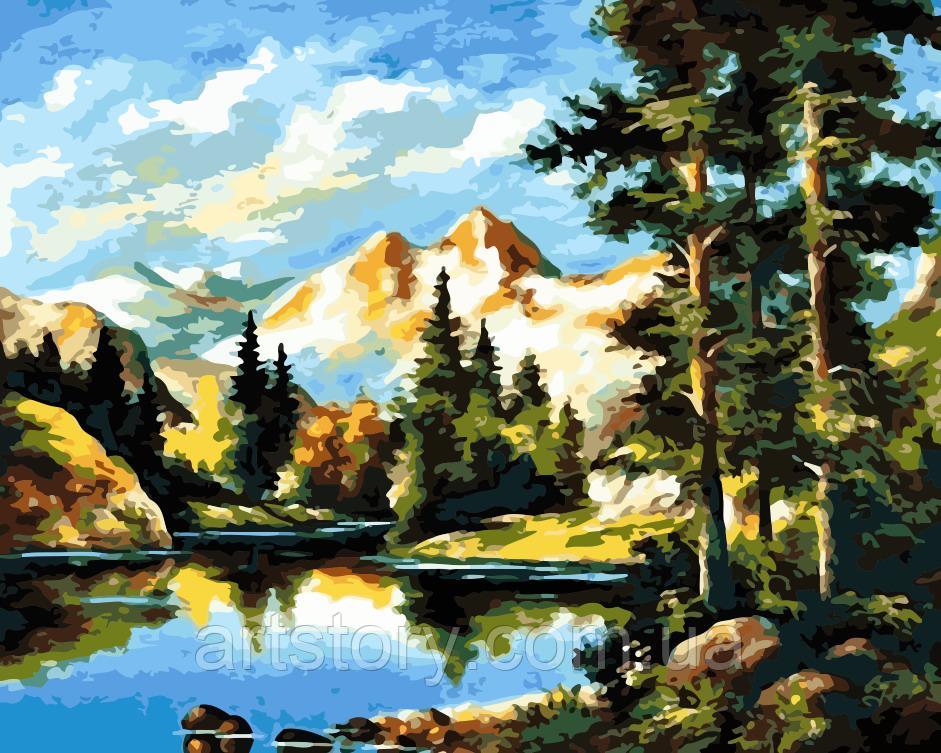 

Картина по номерам "Горный пейзаж" 40*50см (AS0162)