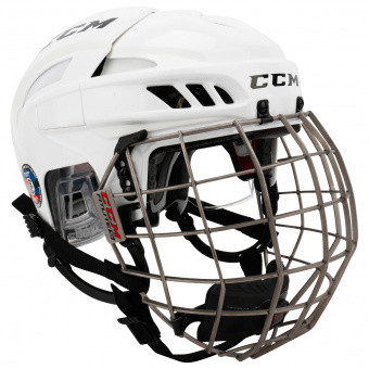 

Шлем CCM FITLITE с решеткой WHITE, Размер L, белый, FTLC-W-L