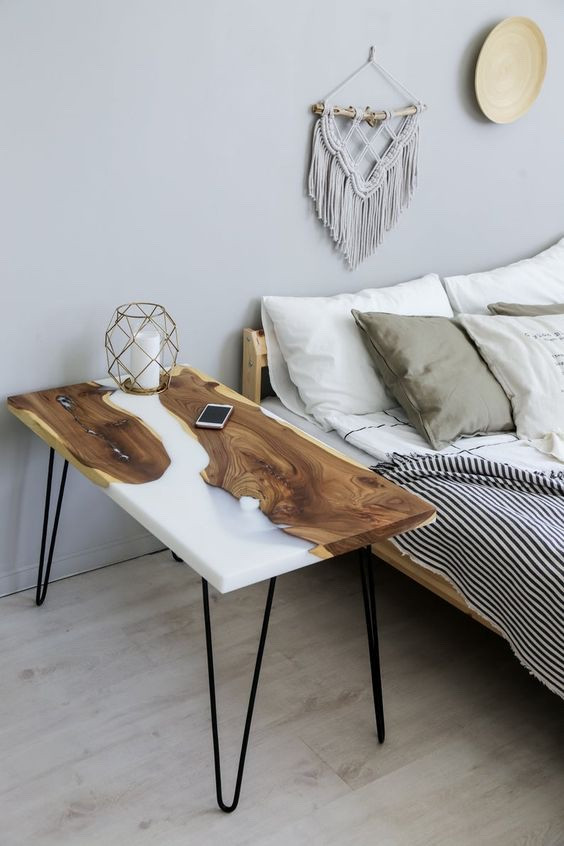 

Эксклюзивный Дизайнерский Обеденный Стол из Эпоксидной смолы Loft Design RV1062 ()