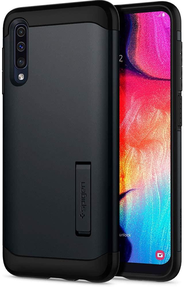 

Чехол Spigen для Samsung Galaxy A50 Slim Armor, Metal Slate