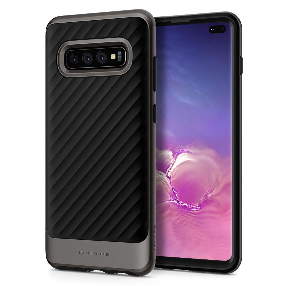 

Чехол Spigen для Samsung Galaxy S10 Plus Neo Hybrid, Gunmetal