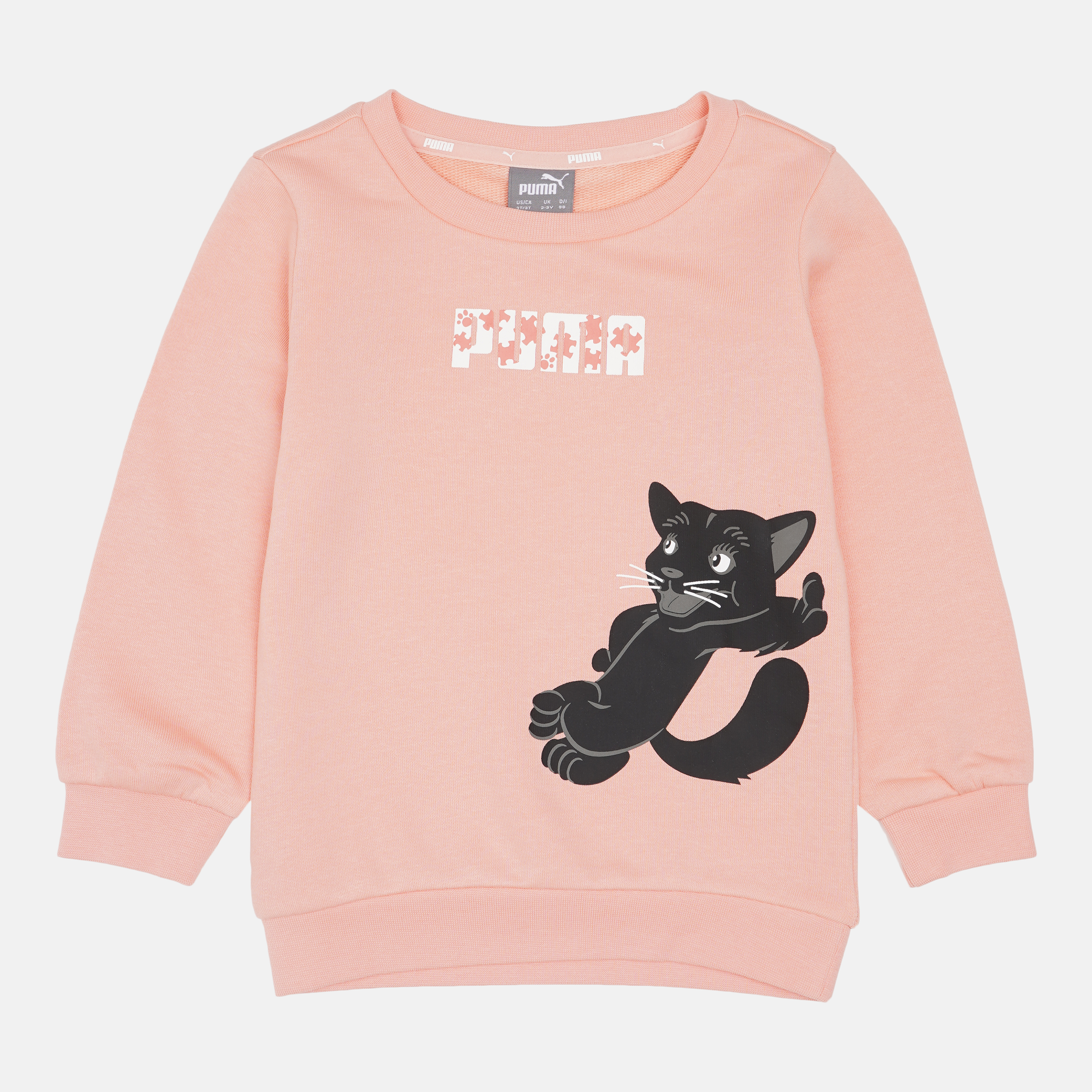 

Свитшот детский Puma Paw Crew 58622226 110 см Apricot Blush