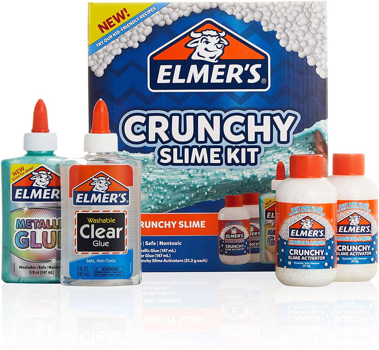 

Elmers Клей Элмерс для изготовления хрустящего Кранчи слайма США Elmer's Slime