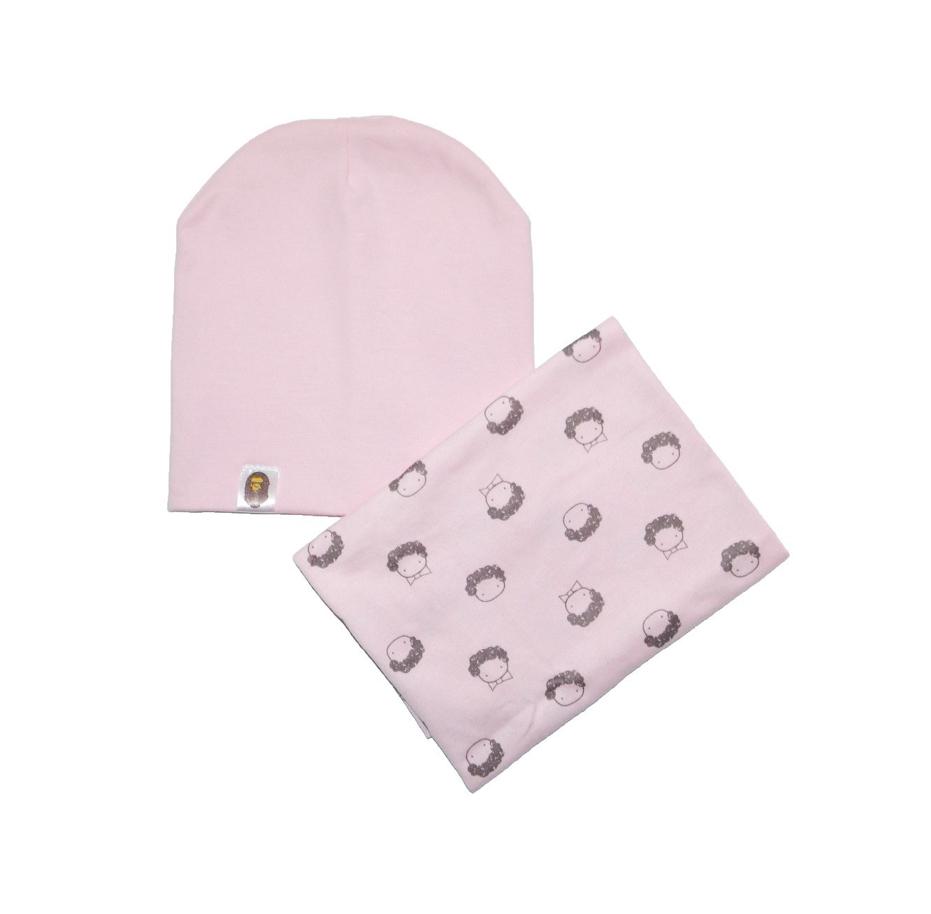 

Комплект Sweet Hats шапка и шарф-снуд дети розовый 54 см (НУБ-01-523)