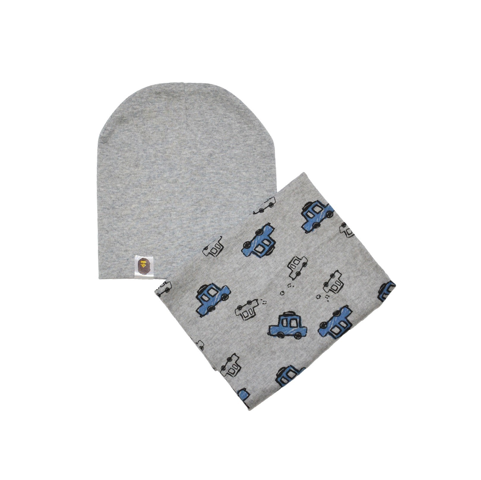 

Комплект Sweet Hats шапка и шарф-снуд машинки серый 54 см (НУБ-01-545)