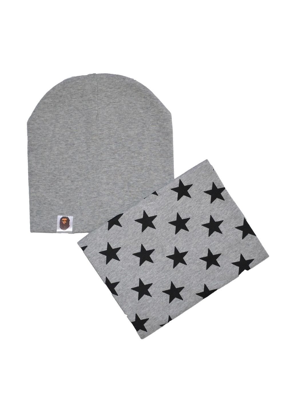 

Комплект Sweet Hats шапка и снуд звезды серый 54 см (НУБ-01-282)