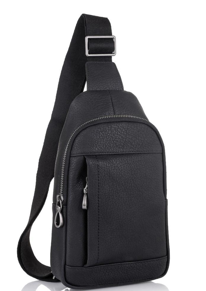 

Мужская кожаная сумка через плечо Tiding Bag Черный 19 х 29 х 5 см SM8-827A