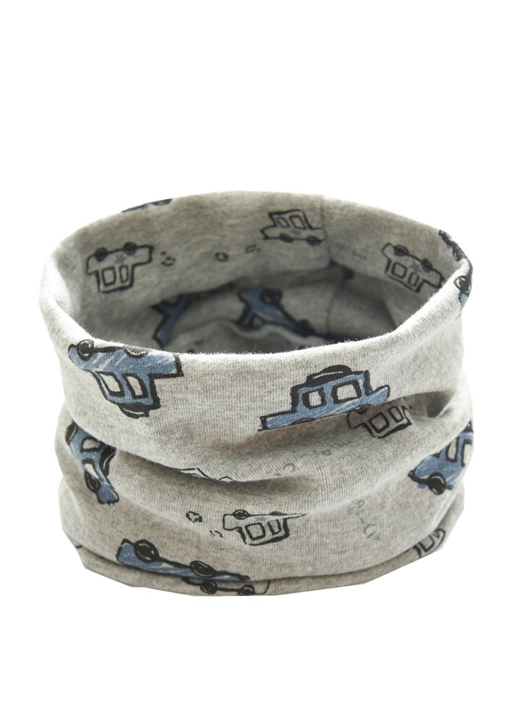 

Шарф-снуд Sweet Hats детский автомобили 20*40см серый (ШФ-20-64)