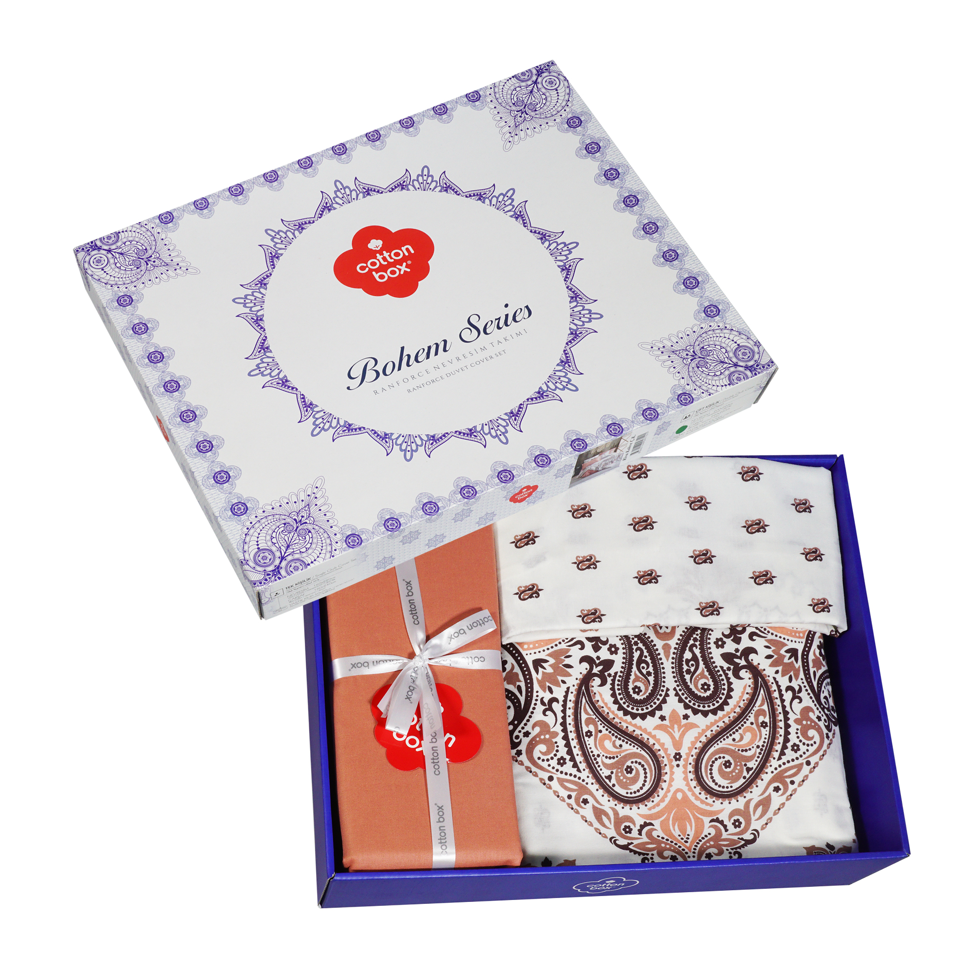 

Постельное белье Cotton Box Богемия двуспальный евро