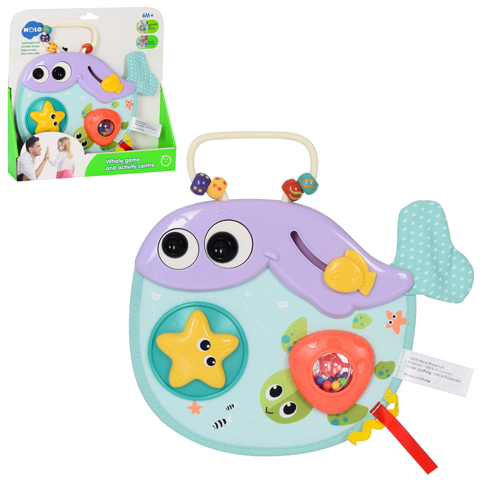 

Развивающая игрушка шуршалка трещетка Hola Toys Рыбка (RTE268)