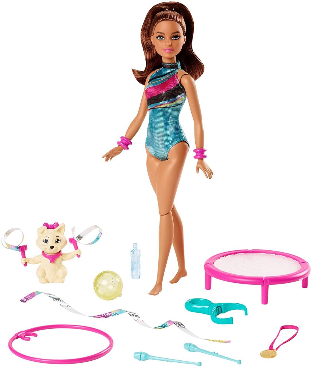 

Барби Тереза гимнастка с питомцем Barbie Dreamhouse Adventures Teresa Spin 'n Twirl Gymnast