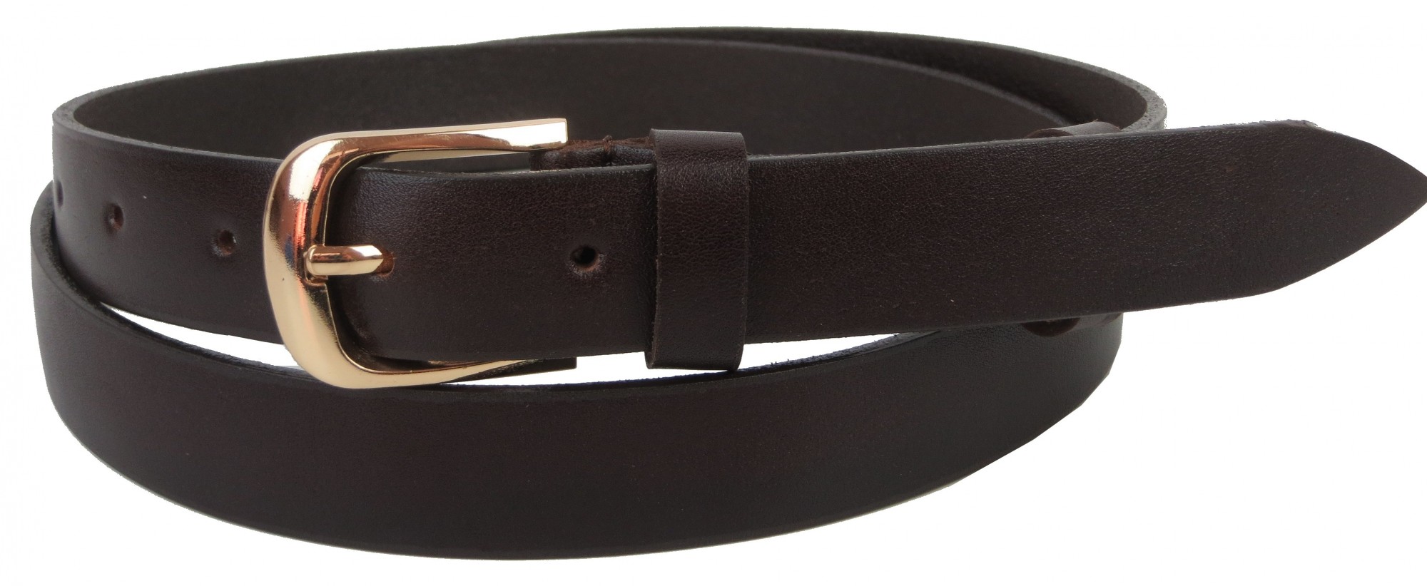 

Женский ремень из натуральной кожи Skipper 1401-23 темно-коричневый