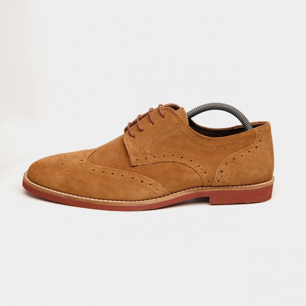 

Туфли броги Redtape Brogues коричневые из замши 42.5 р 280 мм стелька