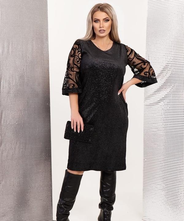 

Платье G&M k-86771  Размер цвет черный, Платье G&M k-86771 54-56 Размер цвет черный