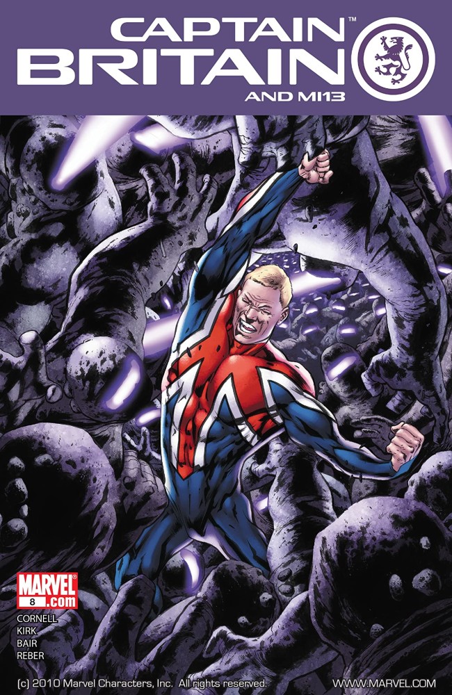 

Captain Britain And MI 13 #8 Regular Bryan Hitch Cover