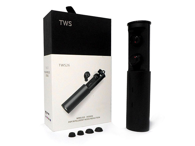 

Беспроводные наушники с кейсом Bluetooth DOUBLE-TWS26