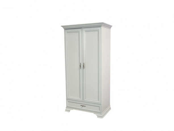 

Шкаф распашной Gerbor Кентуки SZF2D1S 99.5×210×61 белый альпийский