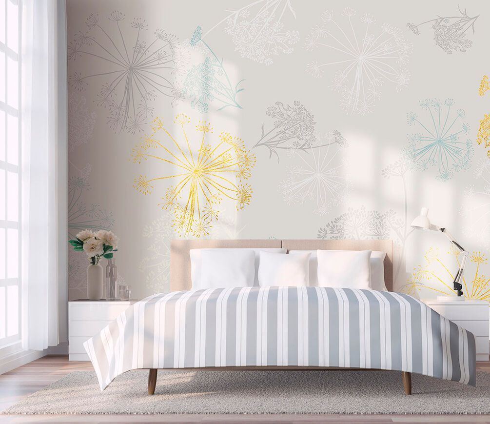 

Фотообои Арт-Обои Шапочки укропа №dec_4306 Лоск