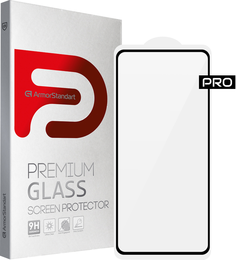 

Защитное стекло ArmorStandart Pro для Xiaomi Poco X3 Pro Black