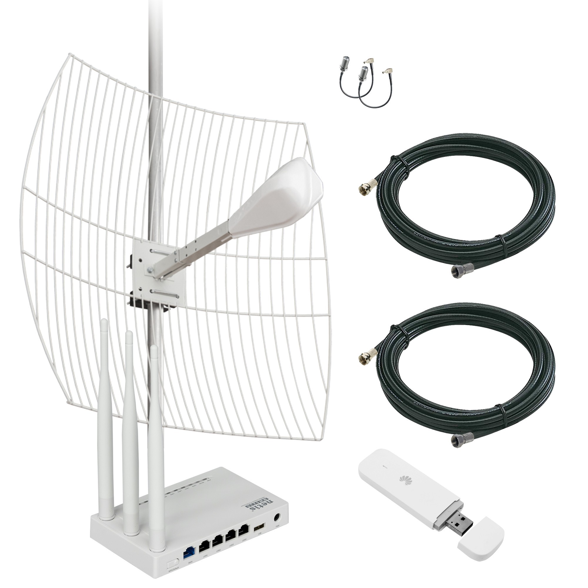 

Готовий 4G WiFi комплект HomeWiFi Kit PRO MIMO інтернет на дачу (інтернет під ключ)