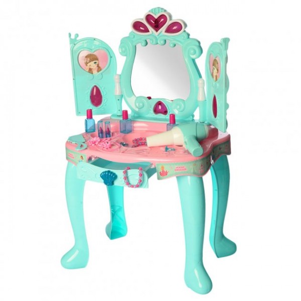 

Игровой набор Трюмо Bambi 3310 Бирюзовый, 43,5-73-31,5см (BAM005817)