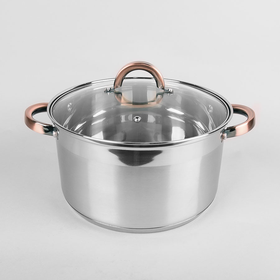 

Кастрюля с крышкой Maestro MR-3518-24 (24см, 5.5л)