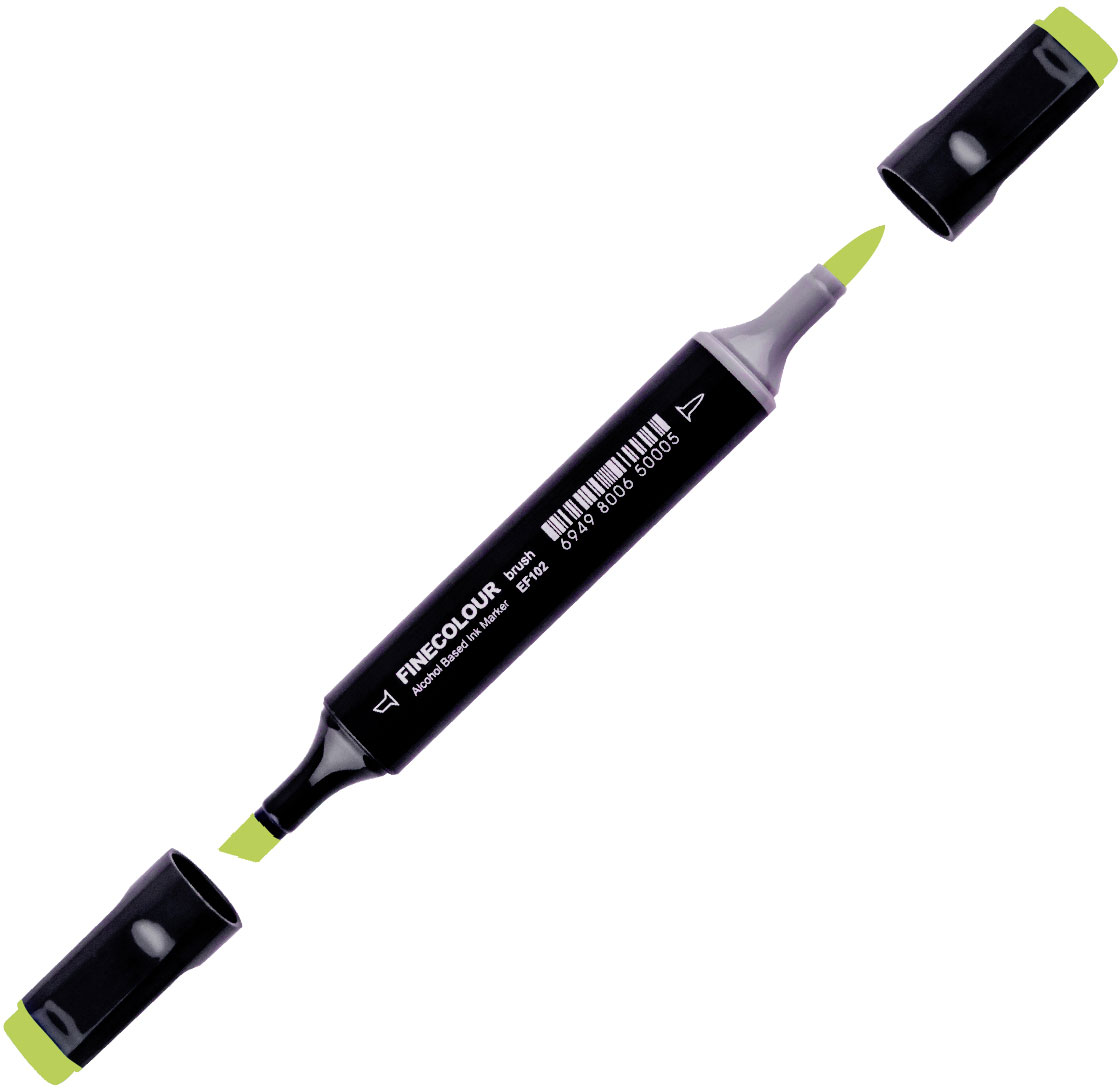 

Маркер Finecolour Brush спиртовой 026 шартрез YG26 (EF102-26)