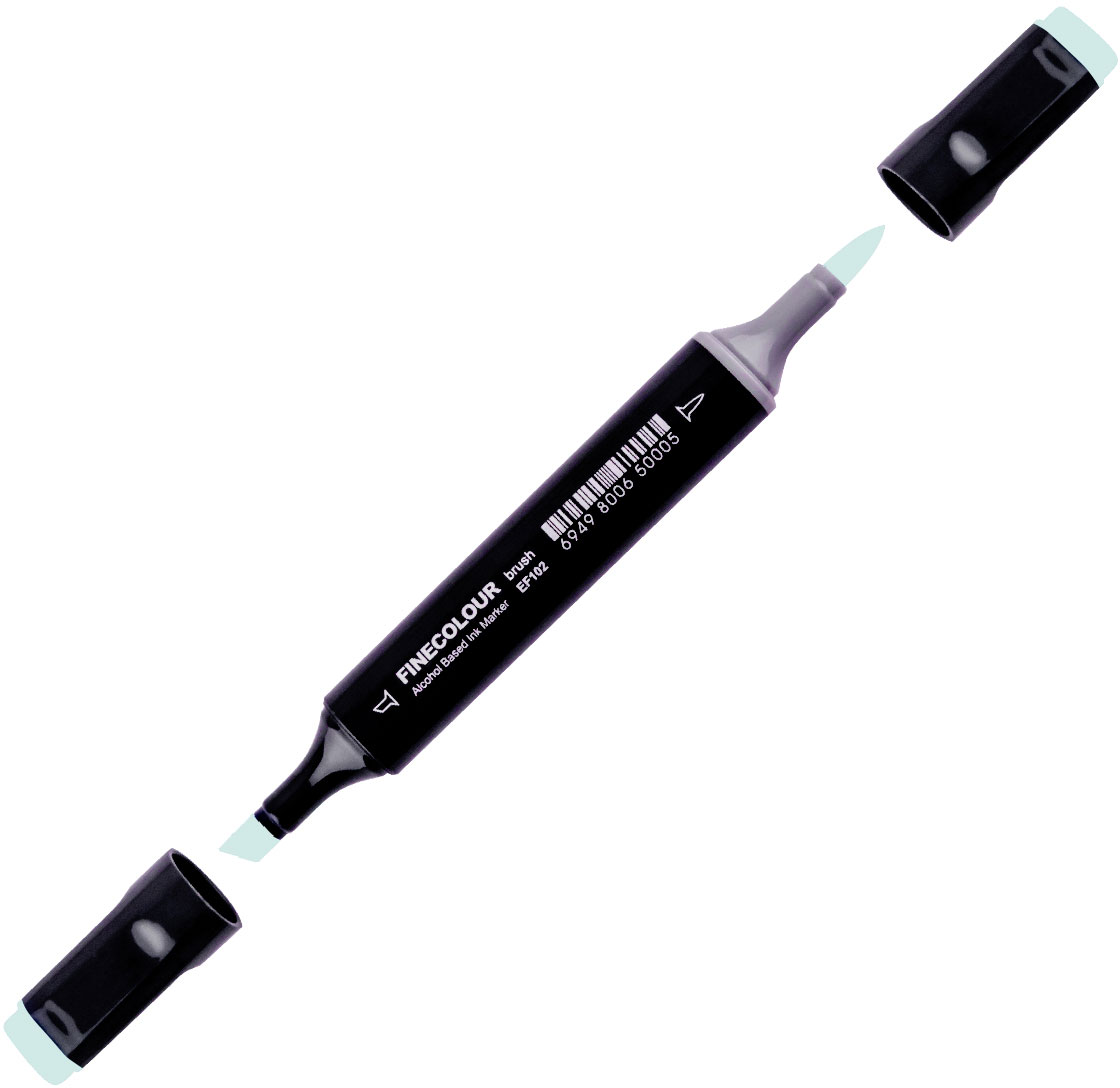 

Маркер Finecolour Brush спиртовой 080 зеленый горизонт G80 (EF102-80N)
