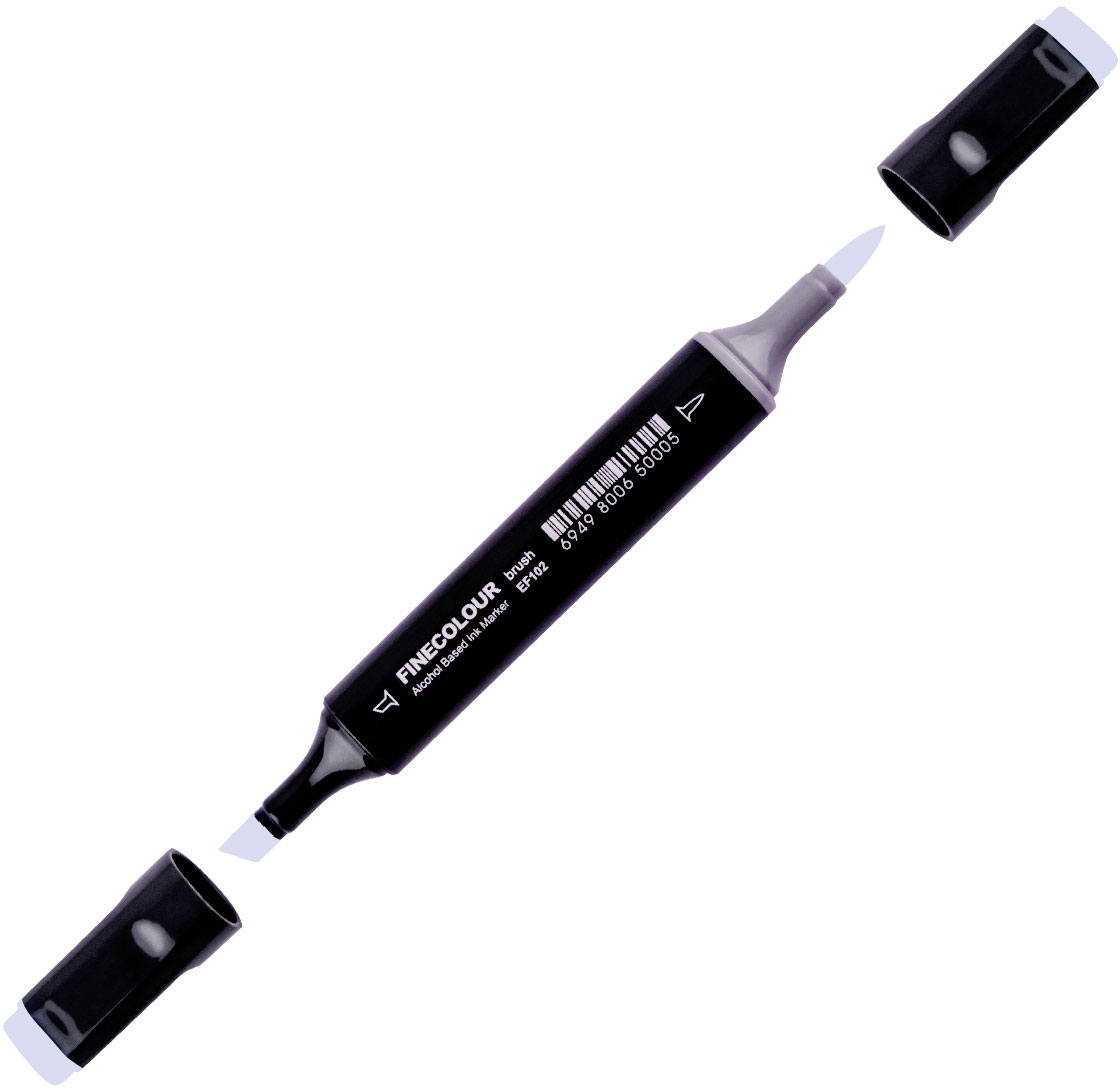 

Маркер Finecolour Brush спиртовой 290 светлая гортензия B290 (EF102-290N)
