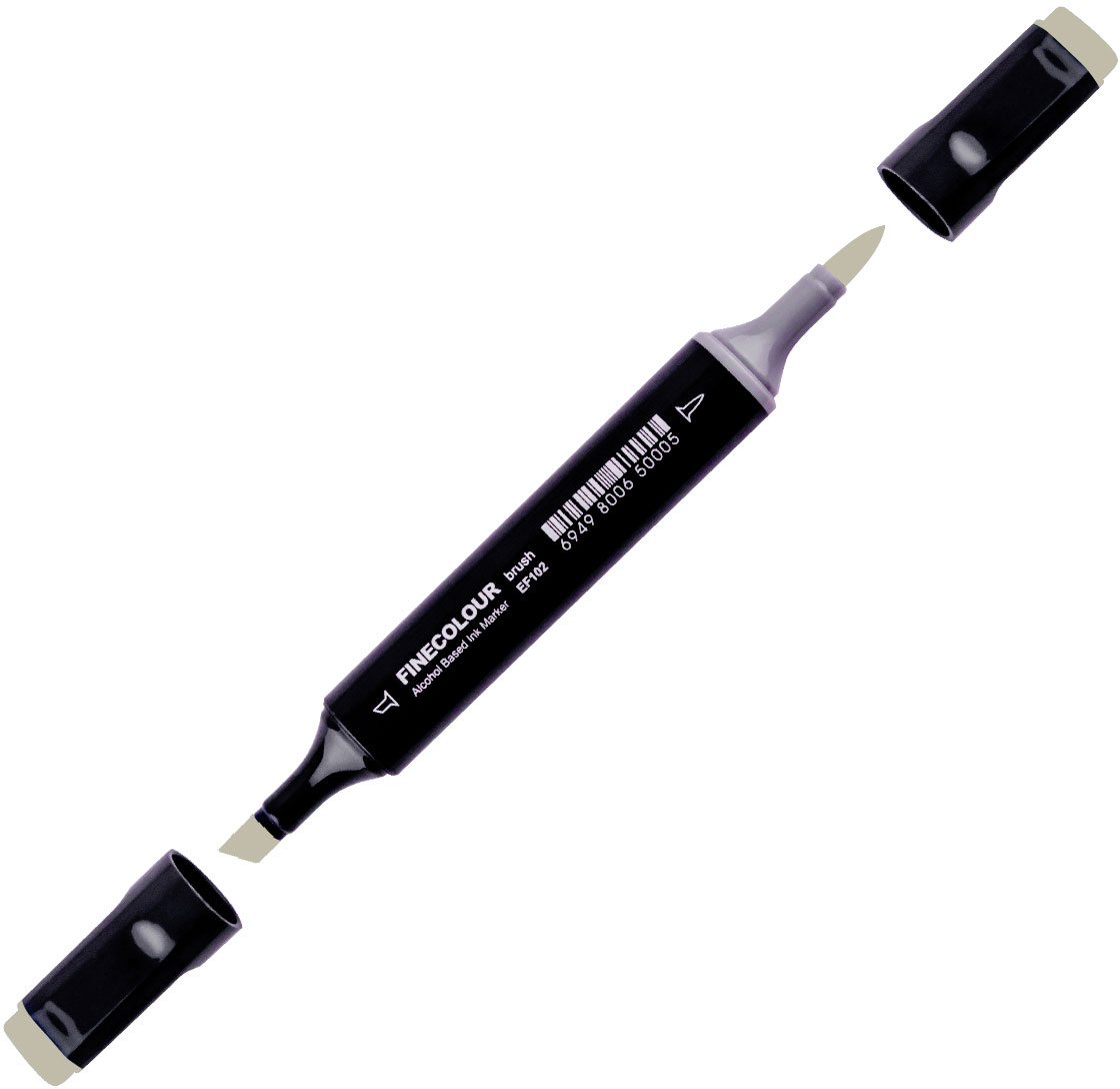 

Маркер Finecolour Brush спиртовой 184 BCDS серый №5 BSDSG184 (EF102-184)