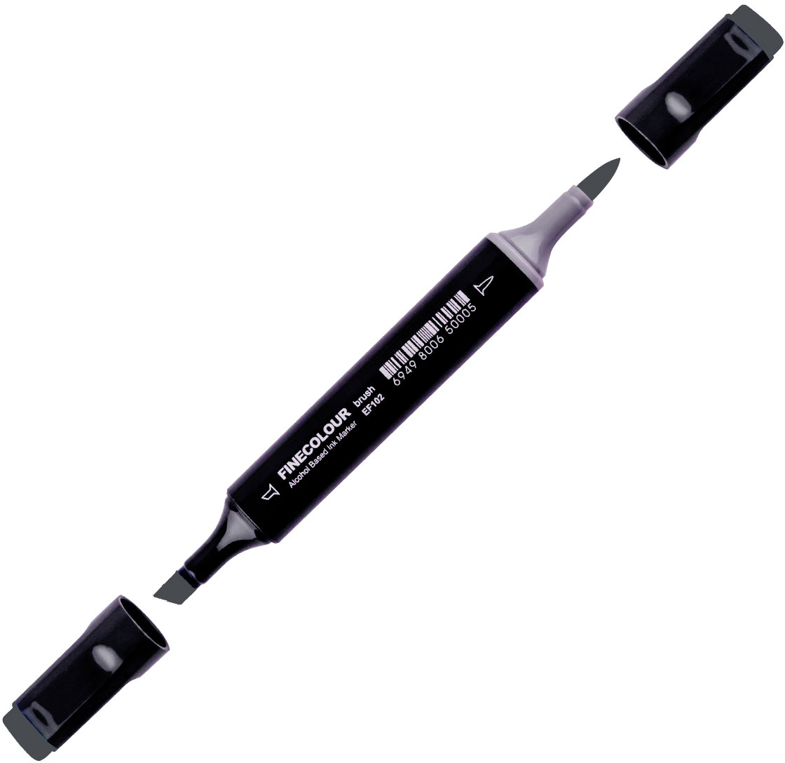 

Маркер Finecolour Brush спиртовой 282 нейтральный серый №10 NG282 (EF102-282)