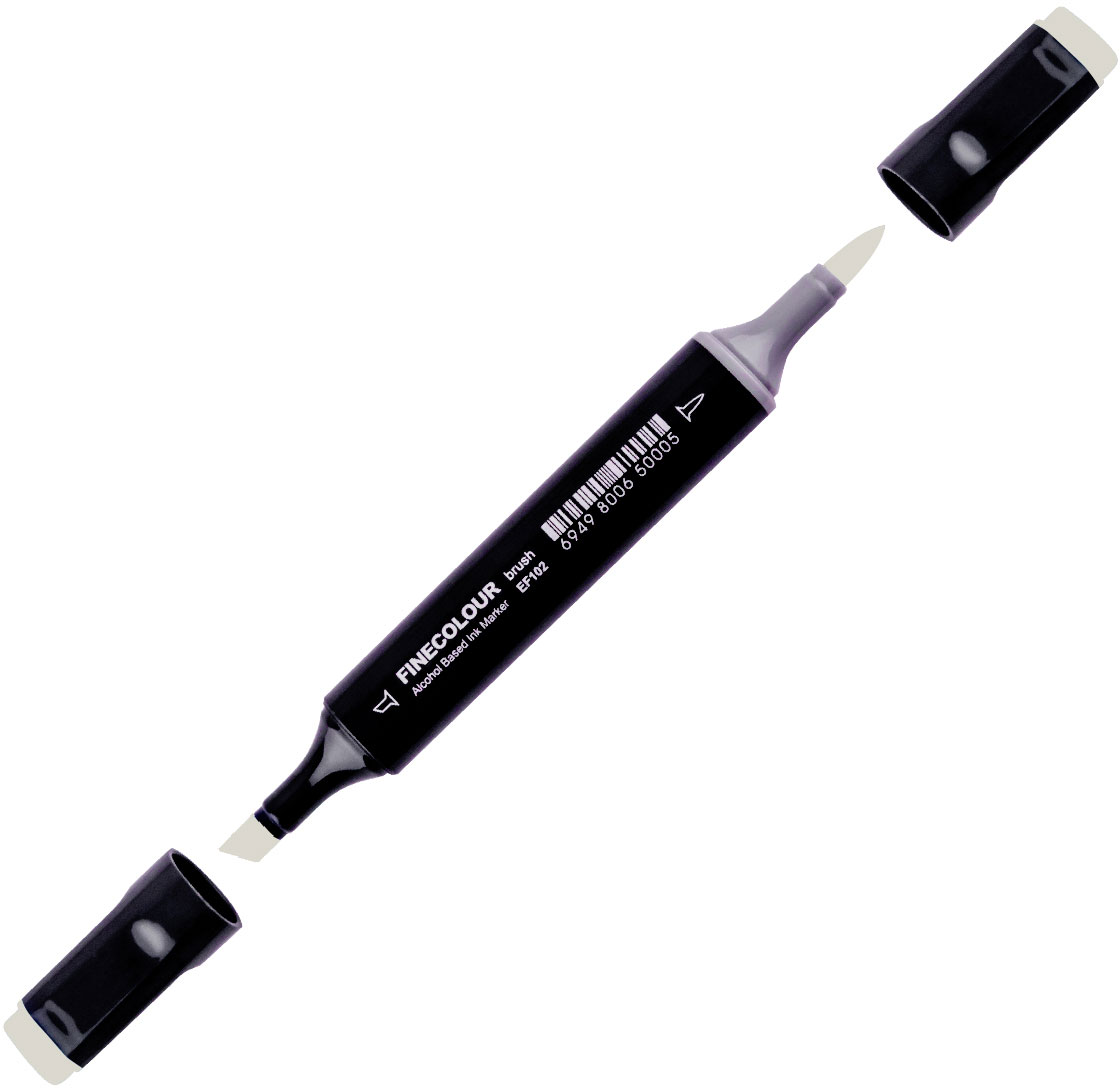 

Маркер Finecolour Brush спиртовой 262 желтовато-серый №4 YG262 (EF102-262)