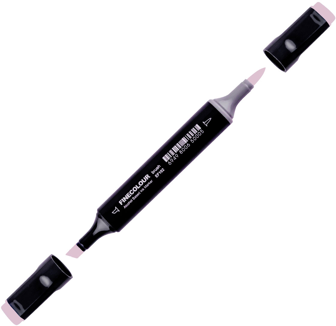 

Маркер Finecolour Brush спиртовой 334 светлый виноград V334 (EF102-334N)
