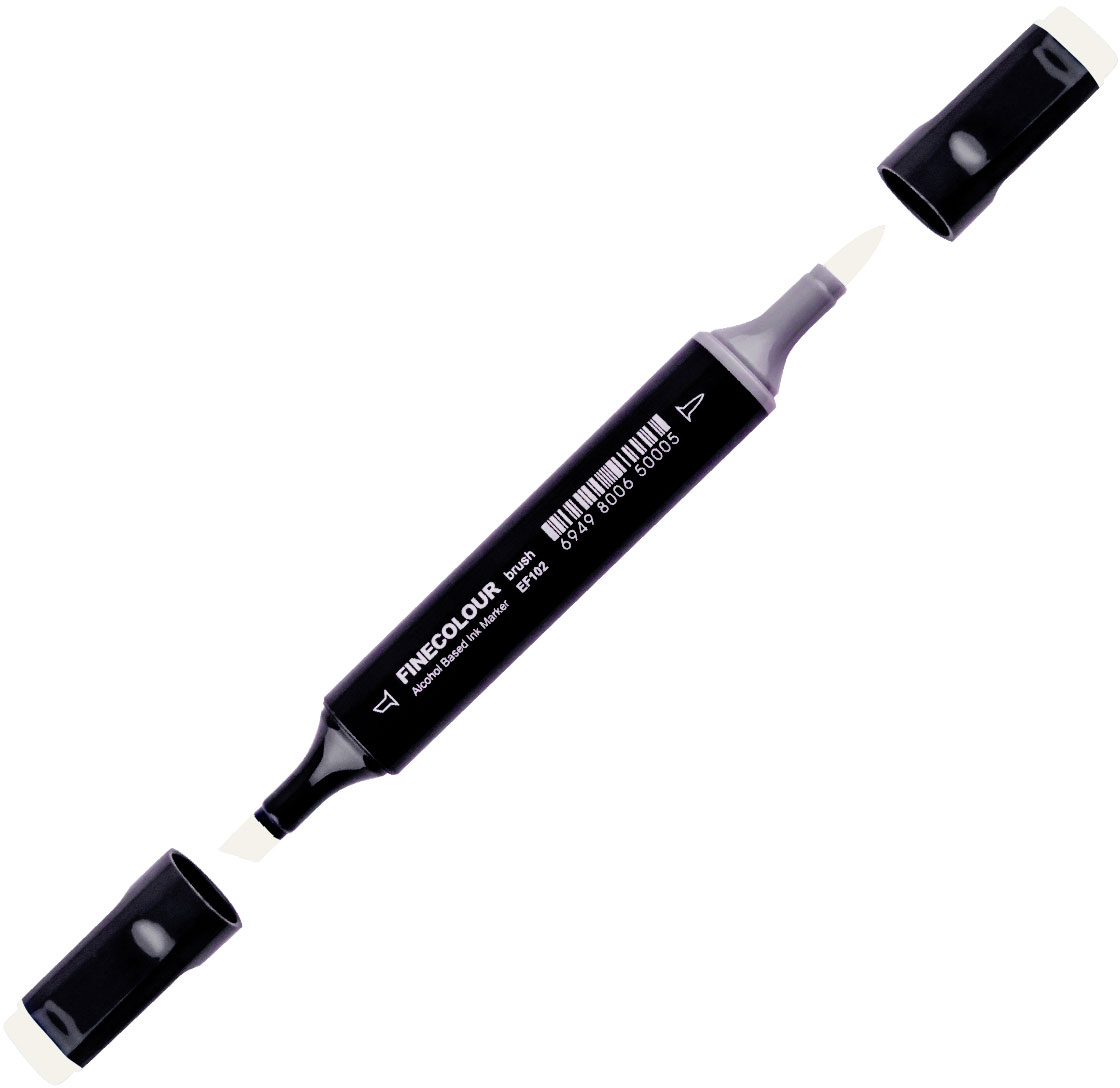 

Маркер Finecolour Brush спиртовой 250 BCDS серый №2 BSDSG250 (EF102-250)